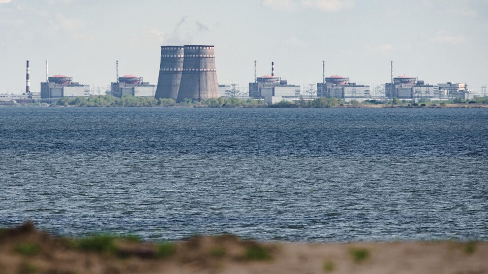 La centrale nucléaire ukrainienne de Zaporijia.