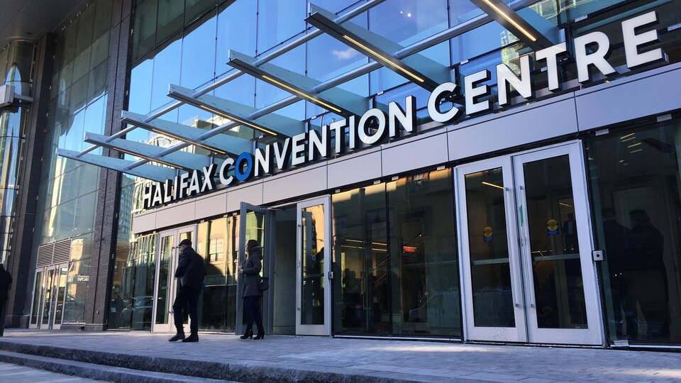 Entrée principale du Halifax Convention Centre.