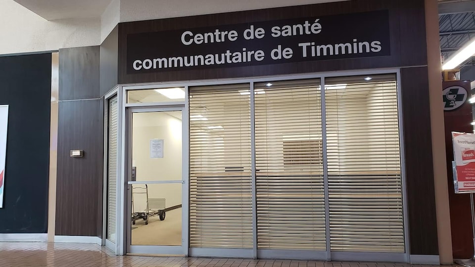 Clinique du Centre de santé communautaire de Timmins.