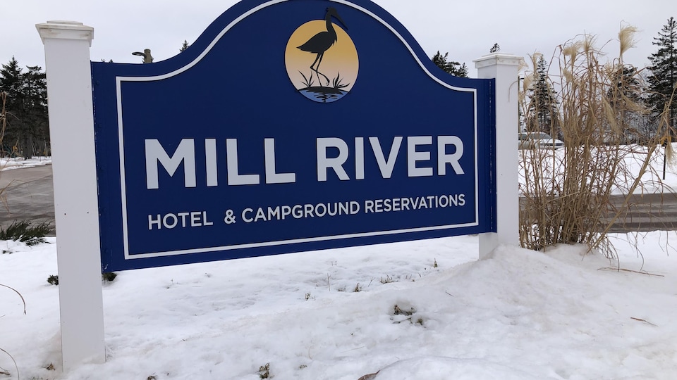 Affiche Mill River Hotel and Campground.