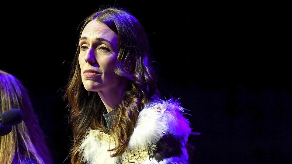 Jacinda Ardern.