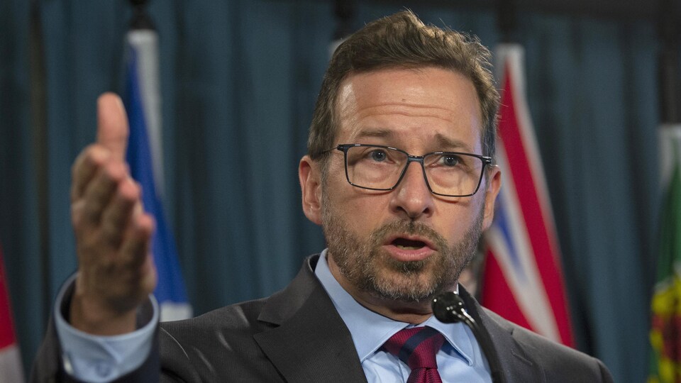 Le chef du Bloc québécois Yves-François Blanchet