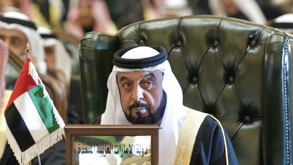 Le président des Émirats arabes unis Cheikh Khalifa ben Zayed Al-Nahyane
