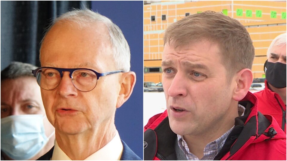 Ches Crosbie et Andrew Furey.