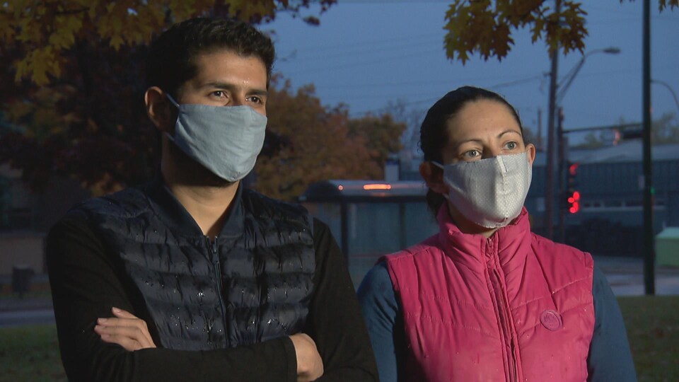Christian, 35 ans, et sa conjointe Ivonne, 37 ans, sont arrivés au Québec en janvier 2020.