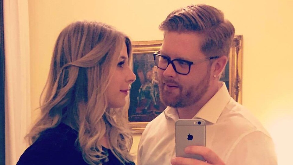 Christine Archibald et son fiancé, Tyler Ferguson