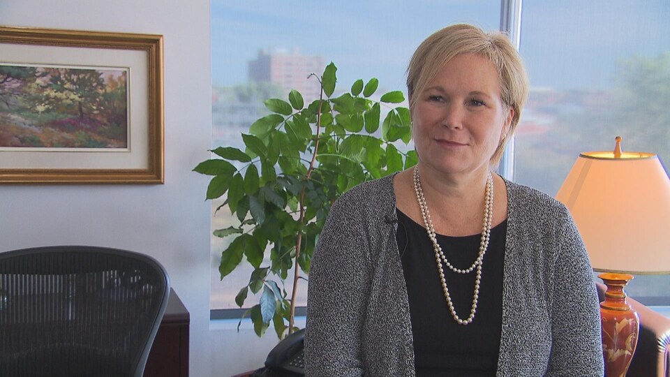 Christine Grou, présidente de l'Ordre des psychologues du Québec.