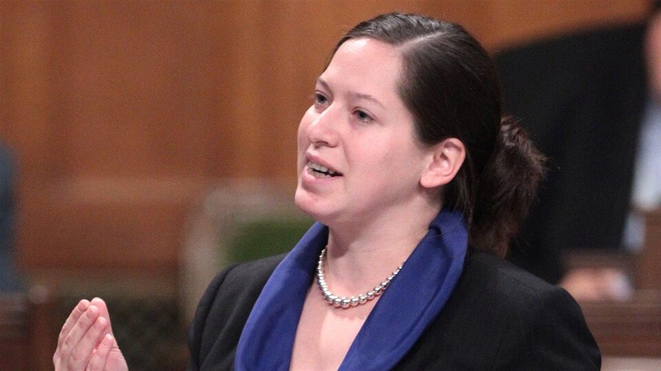 Christine Moore à la chambre des communes
