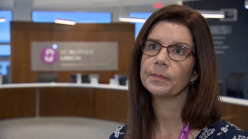 Christine Sorensen, présidente du Syndicat des infirmières de la Colombie-Britannique.