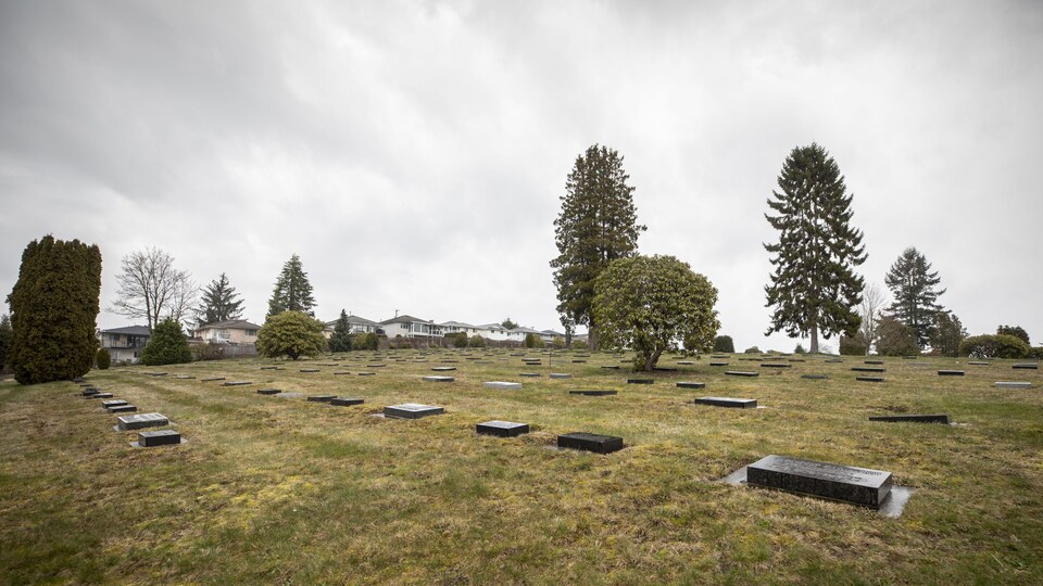 Un cimetière.