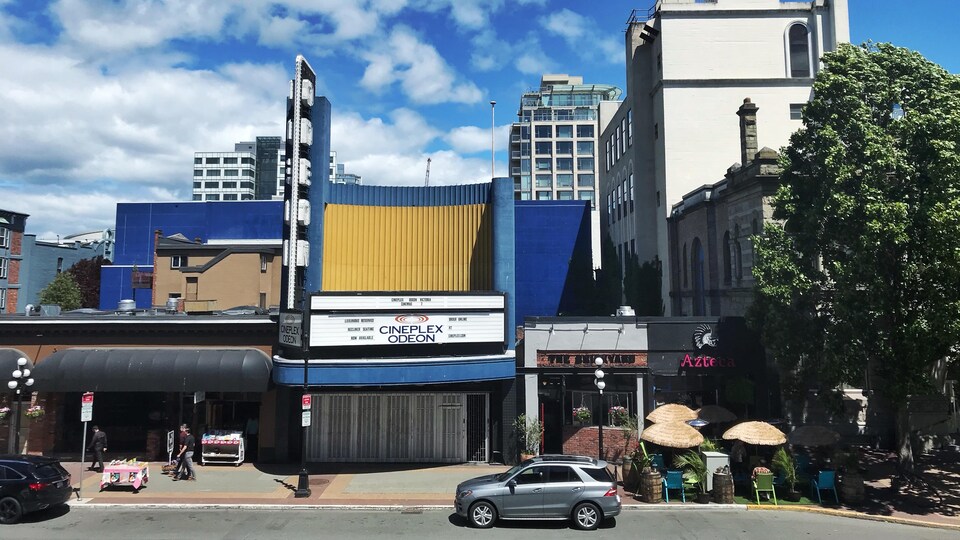 Le cinéma Odeon, à Victoria.