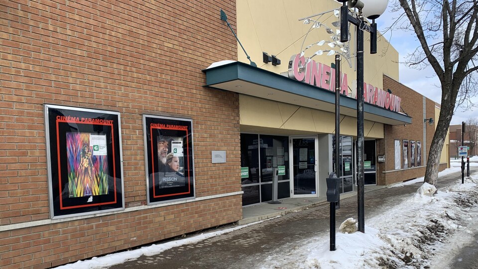 Le cinéma Paramount de Rouyn-Noranda.