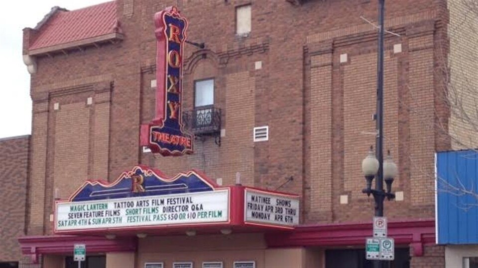 Le cinéma Roxy, dans le quartier Riversdale, à Saskatoon.