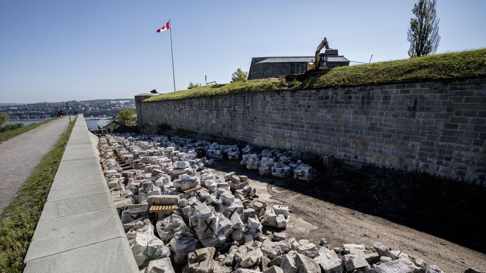 Le Bastion du roi de la Citadelle de Québec.
