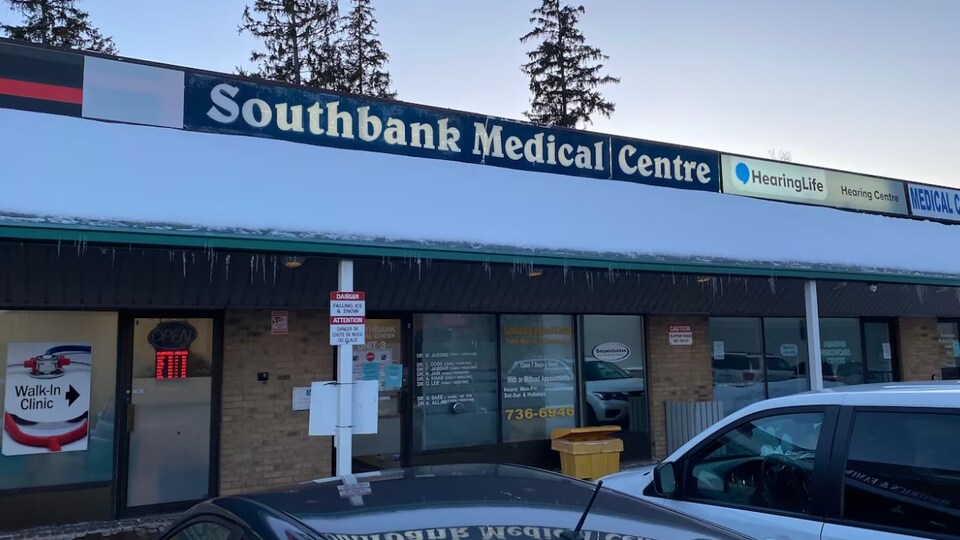 La devanture du centre médical de Southbank.