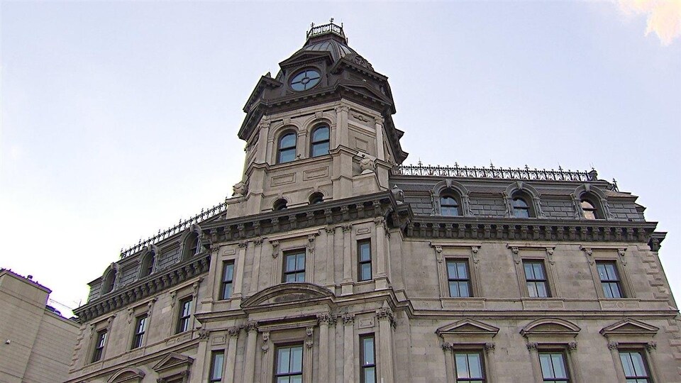Façade du club privé 357 C, dans le Vieux-Montréal