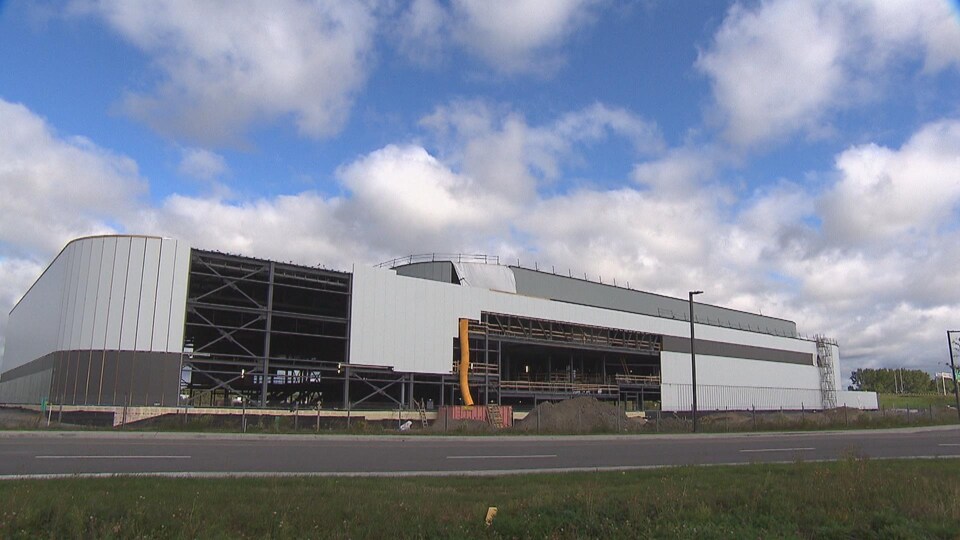 Chantier de construction du colisée