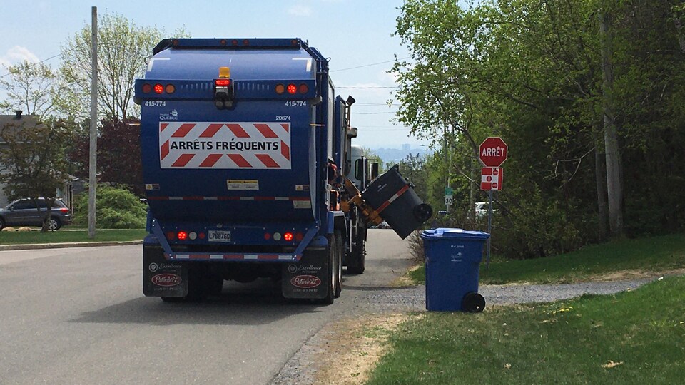 Collecte des ordures dans Beauport le nombre de plaintes en chute