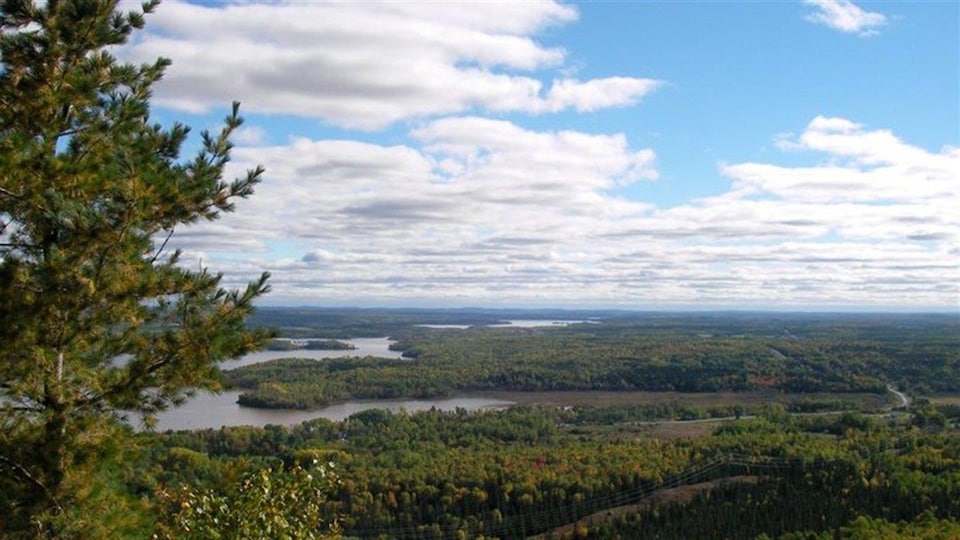 Les collines Kékéko à Rouyn-Noranda