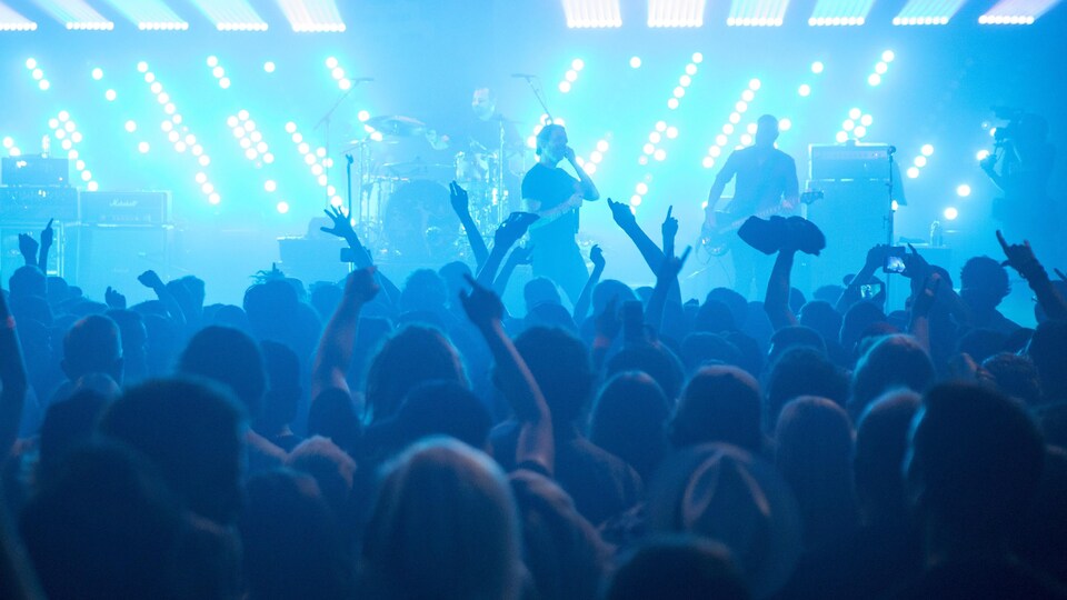 Billy Talent sur scène au Danforth Music Hall de Toronto en 2018.