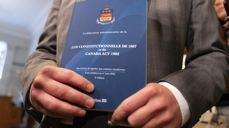 La spécificité francophone du Québec désormais inscrite dans la Constitution  | Radio-Canada.ca