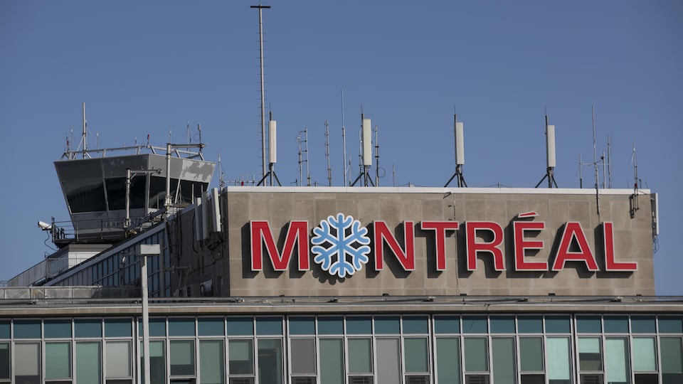 L'aéroport Pierre-Elliott Trudeau à Montréal.