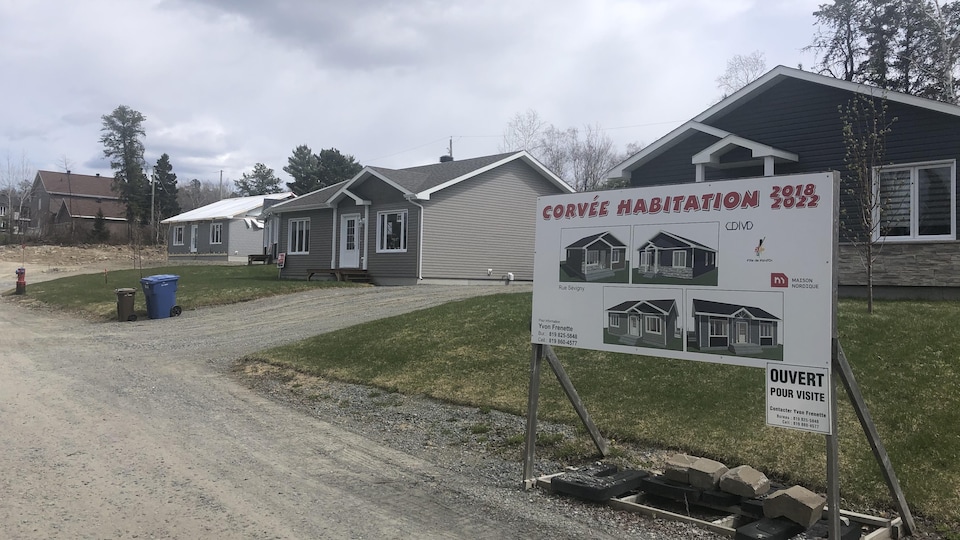 Les maisons du projet Corvée habitation 2018-2022.