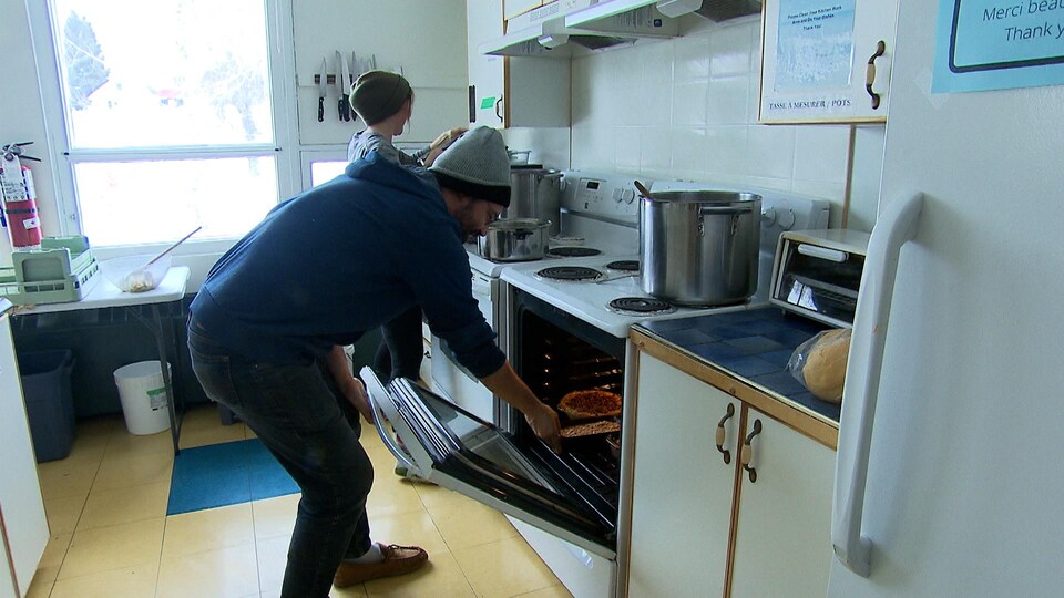 Cuisine du centre communautaire de Douglastown
