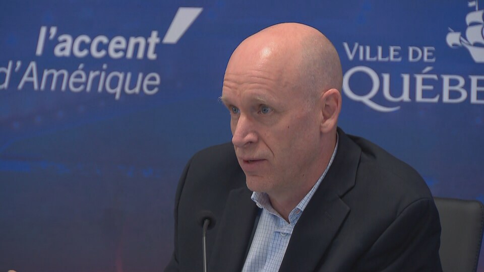 Daniel Genest, directeur du bureau de projet du réseau structurant de transport en commun de Québec