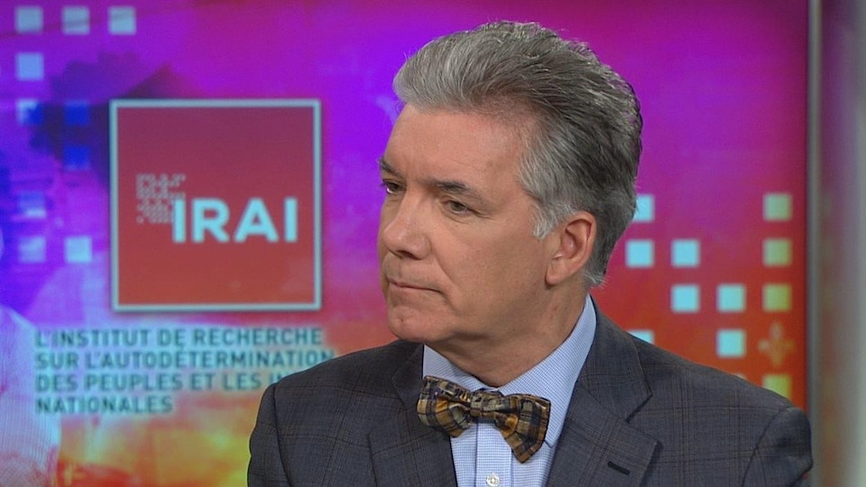 Le président de l'IRAI, Daniel Turp
