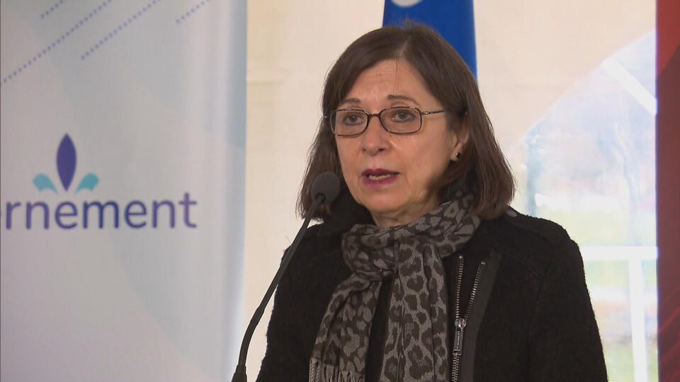 Danielle McCann était ministre de la Santé et des Services sociaux du Québec lors de la première vague de la pandémie.