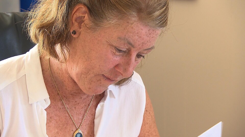Darlene Rowsell-Roberts en gros plan.