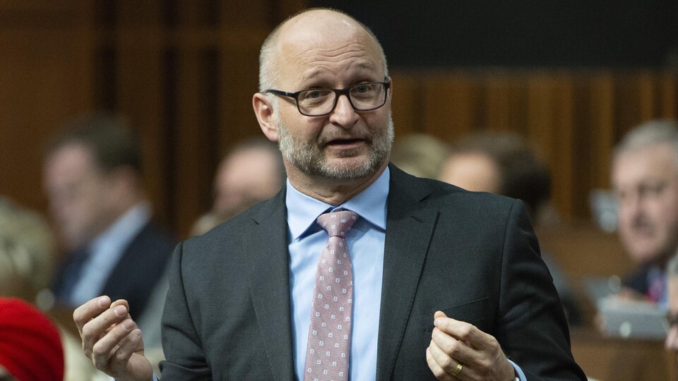 Le ministre fédéral de la Justice, David Lametti.