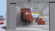 Building Ships Indoors Davie Shipyard s Ambitious Project