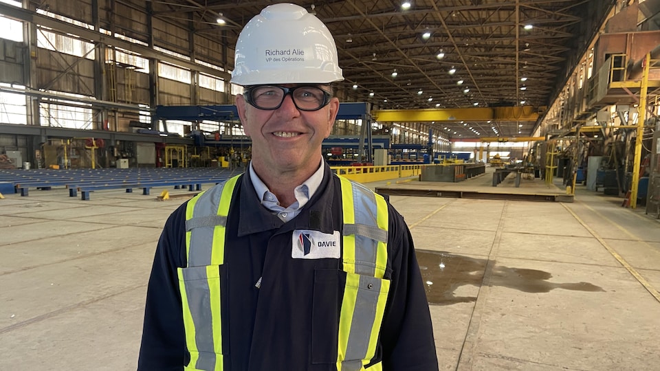 Richard Ali is Chantier Davie's vice president of operations.