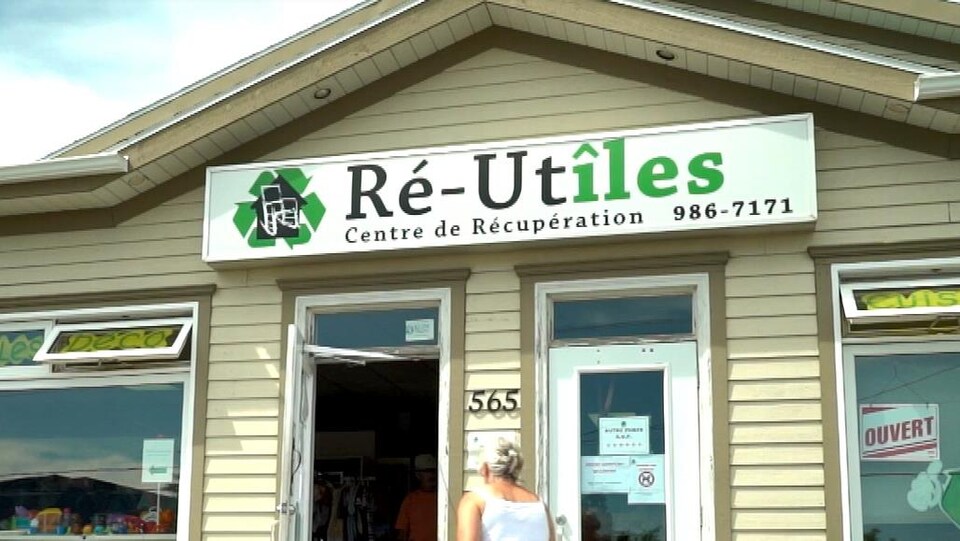 Le centre de récupération Ré-Utîles au Îles-de-la-Madeleine.