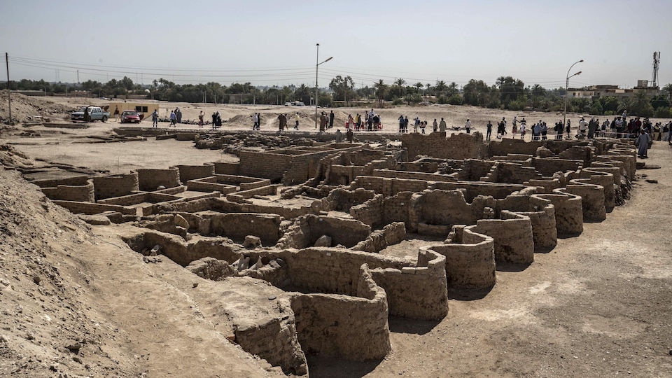Site archéologique à Louxor en Égypte.