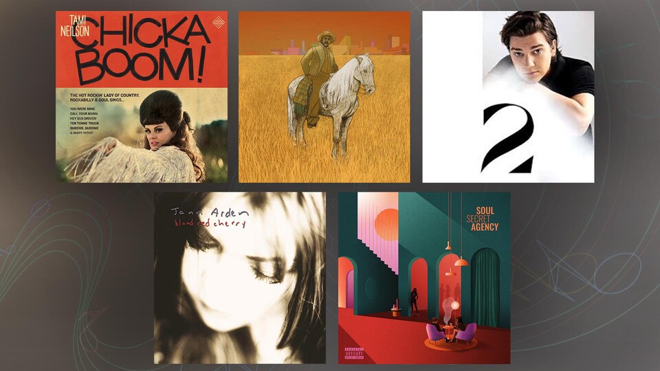 Montage des albums suggérés par Jean-François Côté.