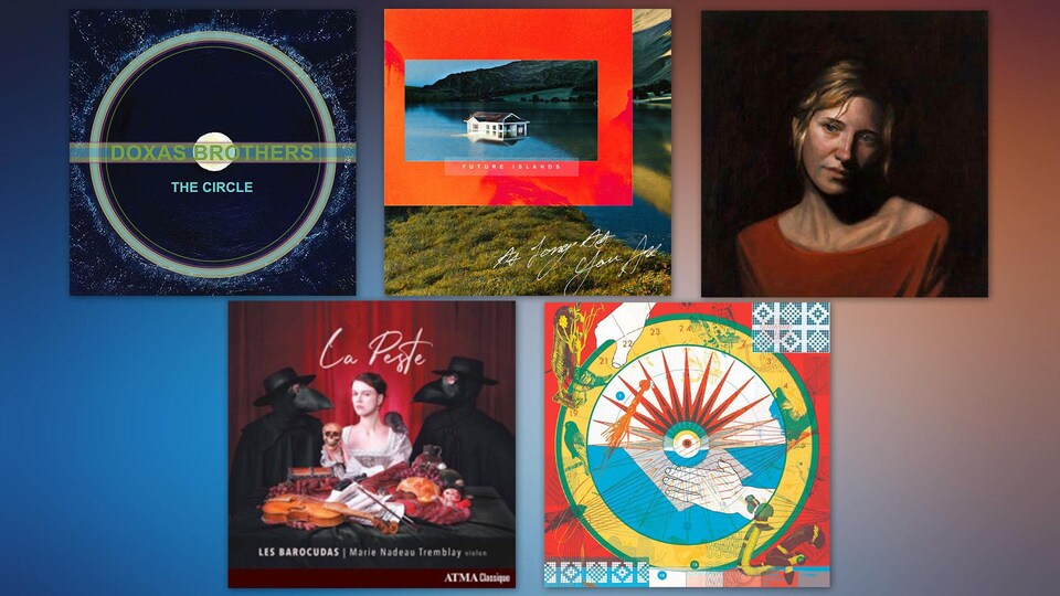 Montage des albums suggérés cette semaine.