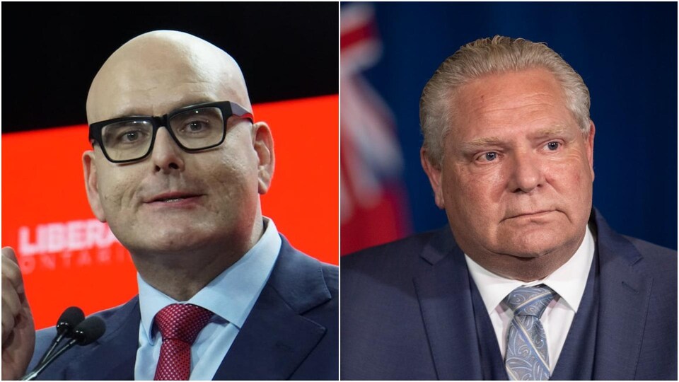 Deux portraits juxtaposés.