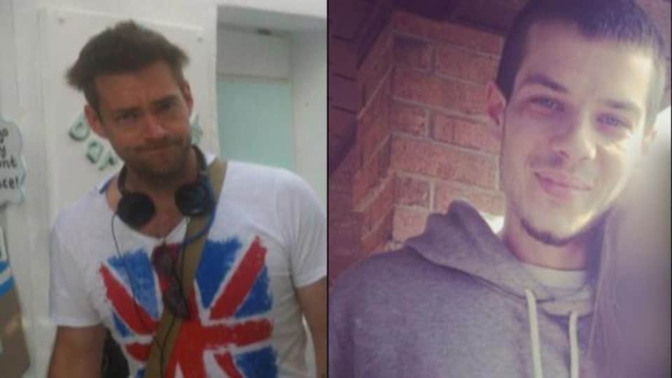 Dellen Millard, left and Mark Smich, right