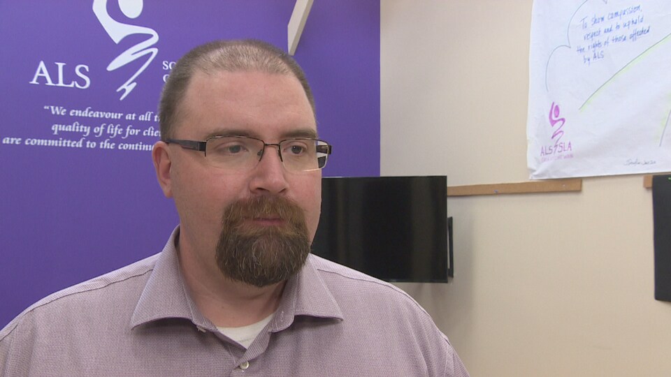Denis Simard en entrevue avec Radio-Canada.