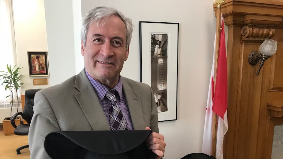 Le député provincial de la Saskatchewan de la circonscription de Regina Coronation Park, Mark Docherty.