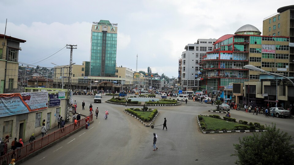 Ville de Dessie en Éthiopie.
