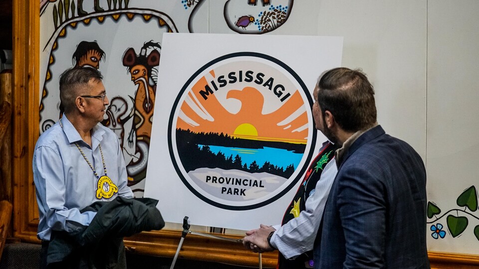 Le nouveau logo du parc Mississagi.