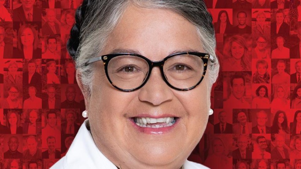 Photo officielle de campagne de Mme Lebouthillier.