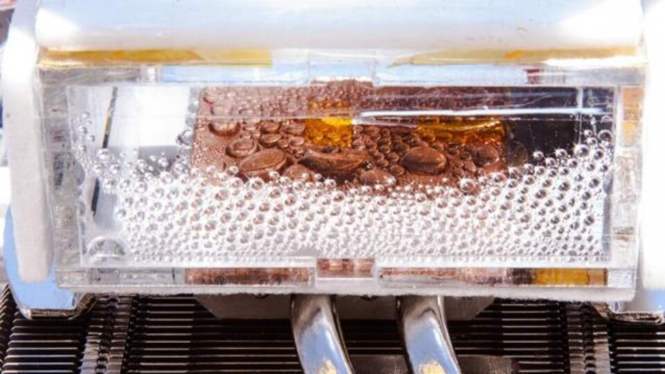 Le nouveau dispositif permet d'extraire l'humidité d'un air très sec.