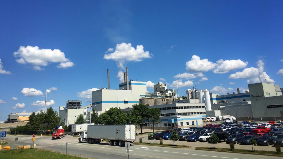 L'usine Domtar de Windsor, en Estrie