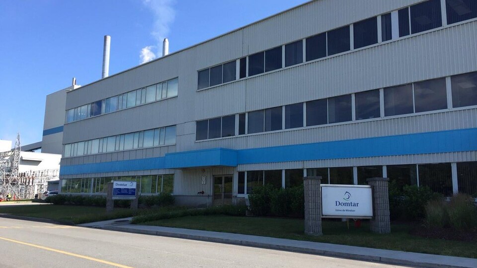 L'usine Domtar de Windsor en Estrie
