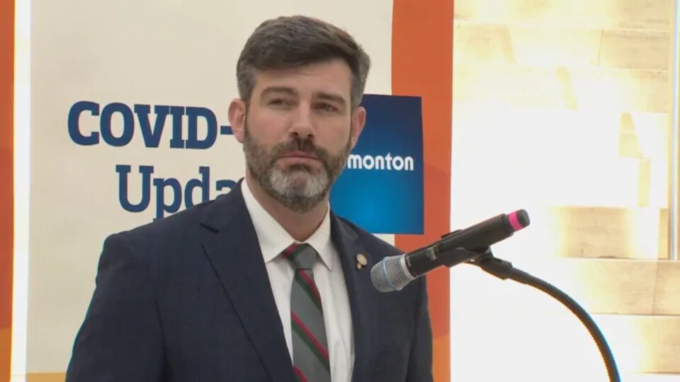 Le maire d'Edmonton, Don Iveson.